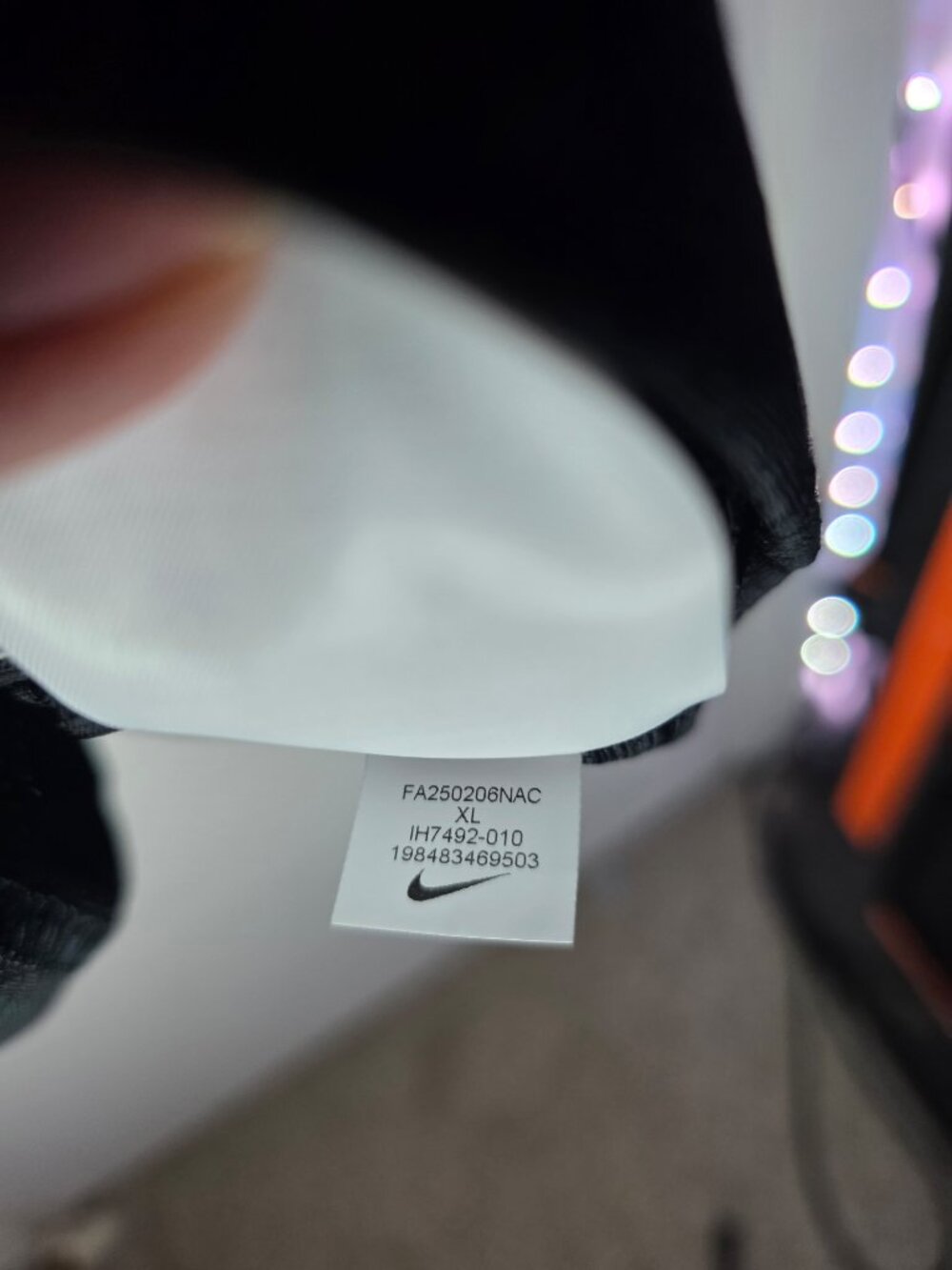 NEW Nike Sportswear Next Up Lifestyle Football Jersey Black Men's XL IH7492-010 - Picture 12 of 12